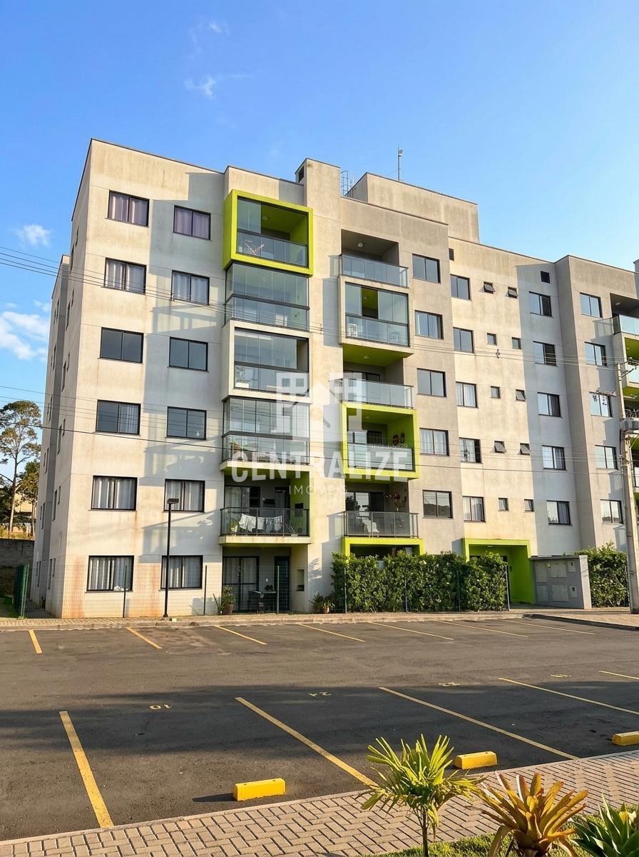 Apartamento com 2 quartos, sendo 1 suíte, no Vista Oficinas, Colônia Dona Luiza, Ponta Grossa - PR