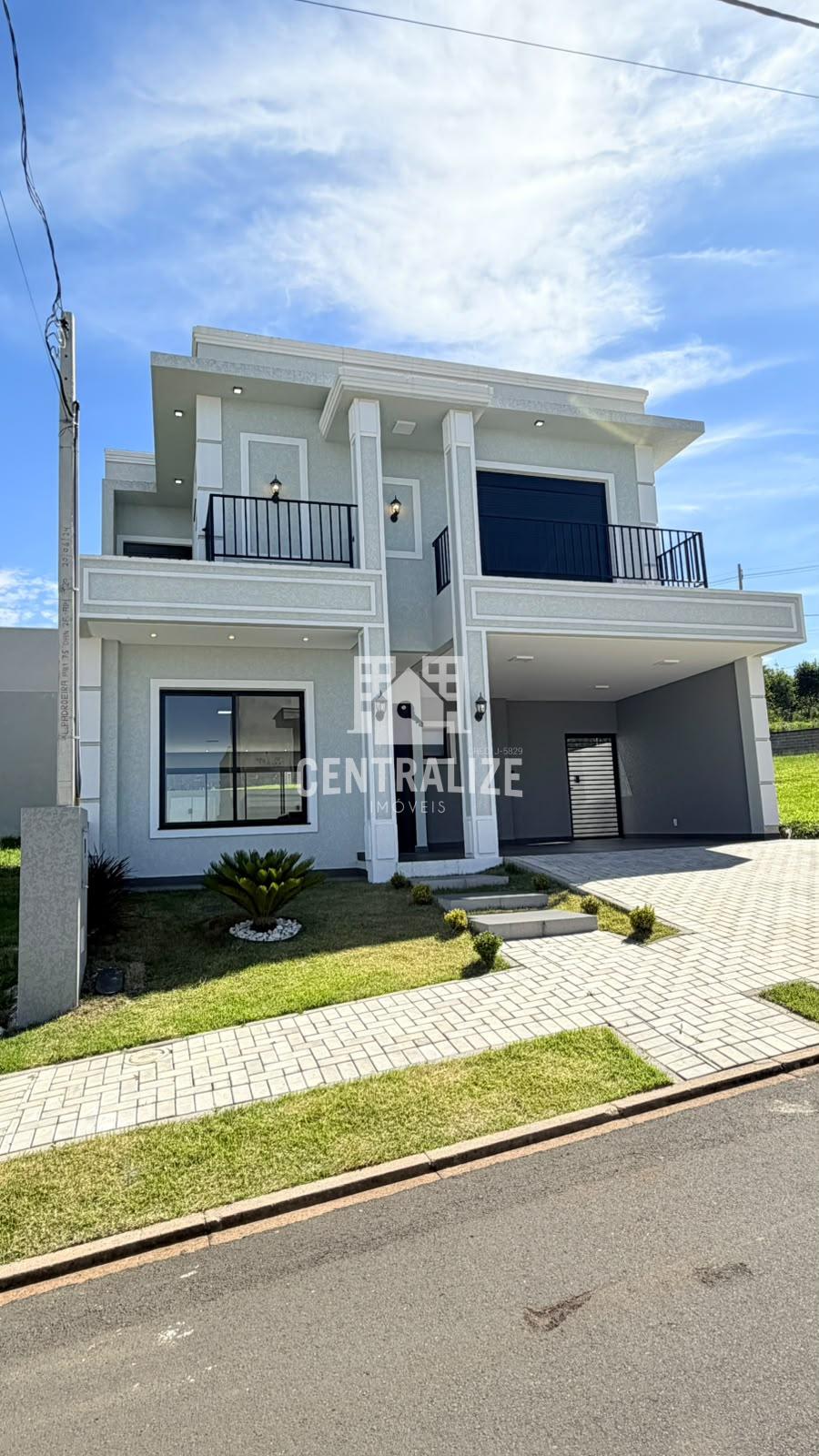 Casa com 4 quartos, sendo 1 suíte no Bosque Mistral á venda, Jardim Carvalho, Ponta Grossa PR