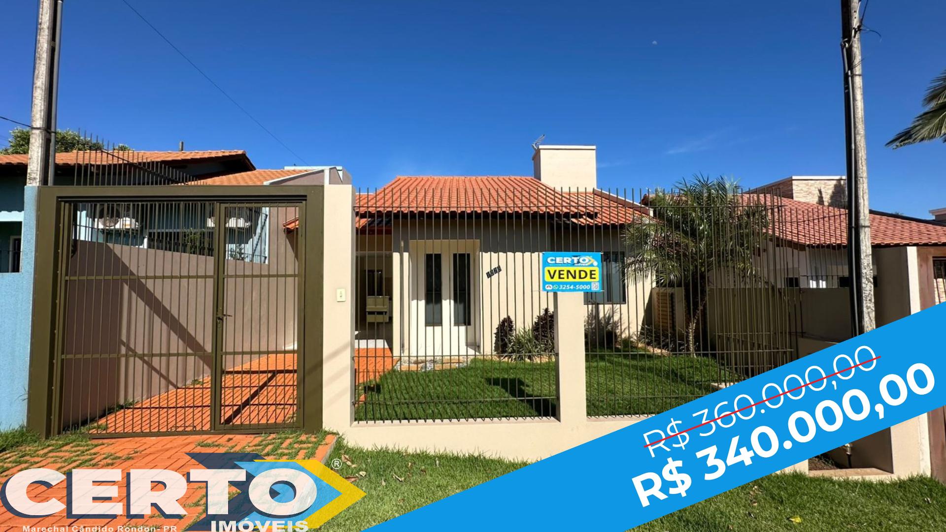 CASA À VENDA PRÓXIMO AO CLUBE ALIANÇA