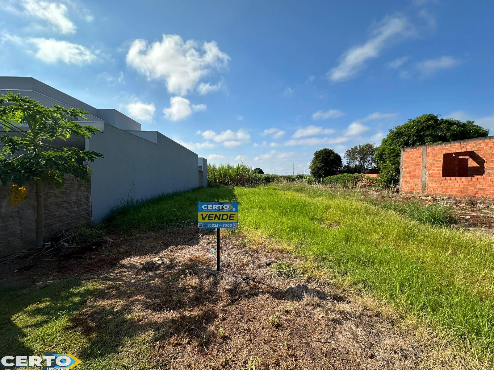 TERRENO À VENDA NO LOTEAMENTO SOL DA MANHÃ II
