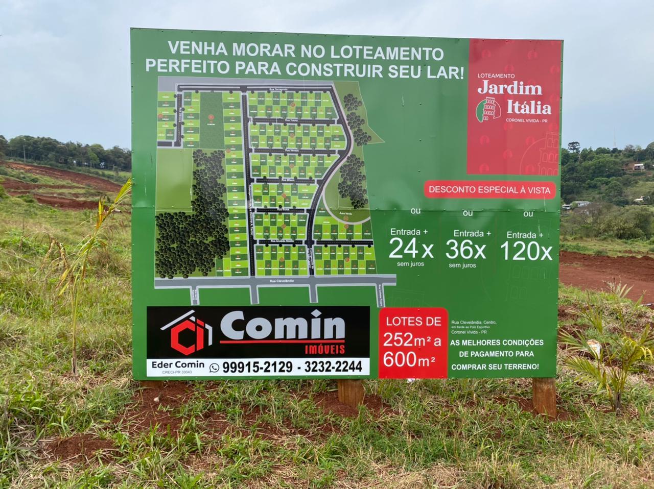 Loteamento Jardim Itália.