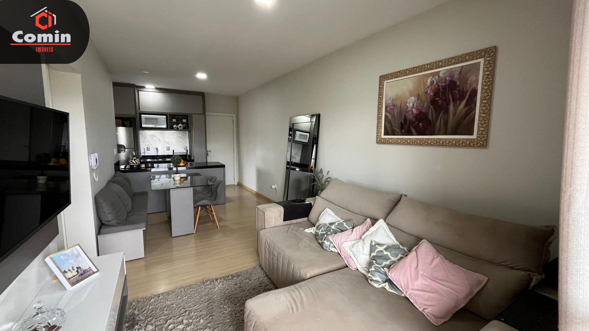Apartamento mobiliado à venda no Centro de Coronel Vivida