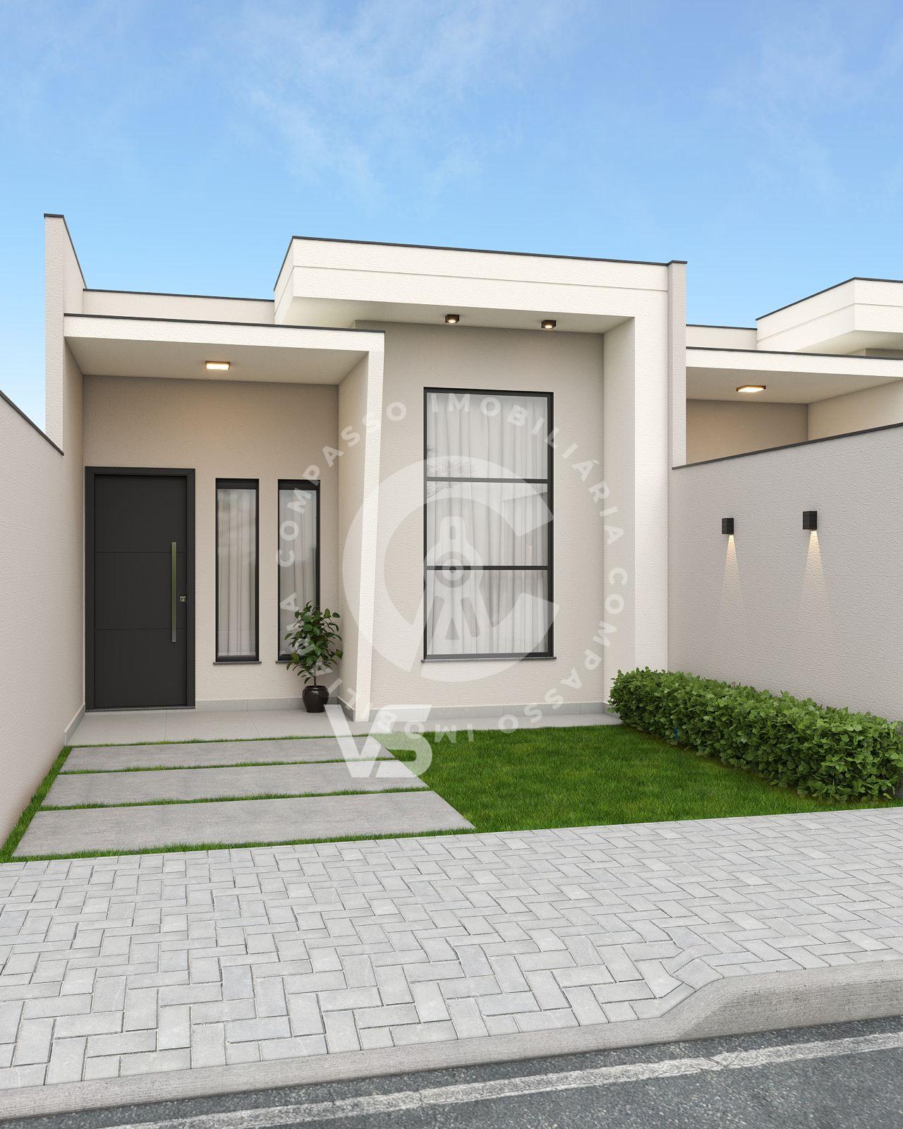 Casa de esquina com 2 quartos moderna e nova, Conjunto C, FOZ ...