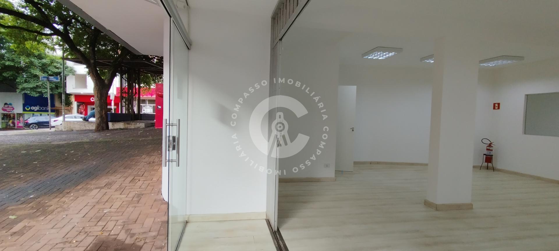 Sala Comercial para locação,103.70 m , Centro, FOZ DO IGUACU - PR