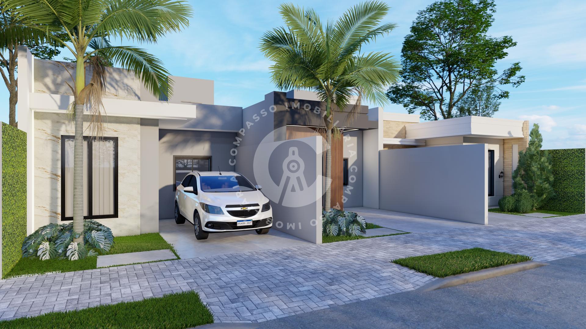 Casa com quarto e suíte, Entrada parcelada  Parque da Lagoa, F...