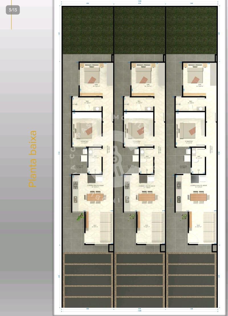 Casa com 2 dormitórios à venda, Jardim Ana Cristina, FOZ DO IG...