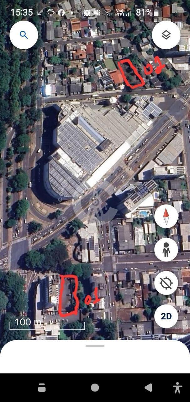 TERRENO COM 923,43M  NA REGIÃO CENTRAL DE FOZ DO IGUAÇU