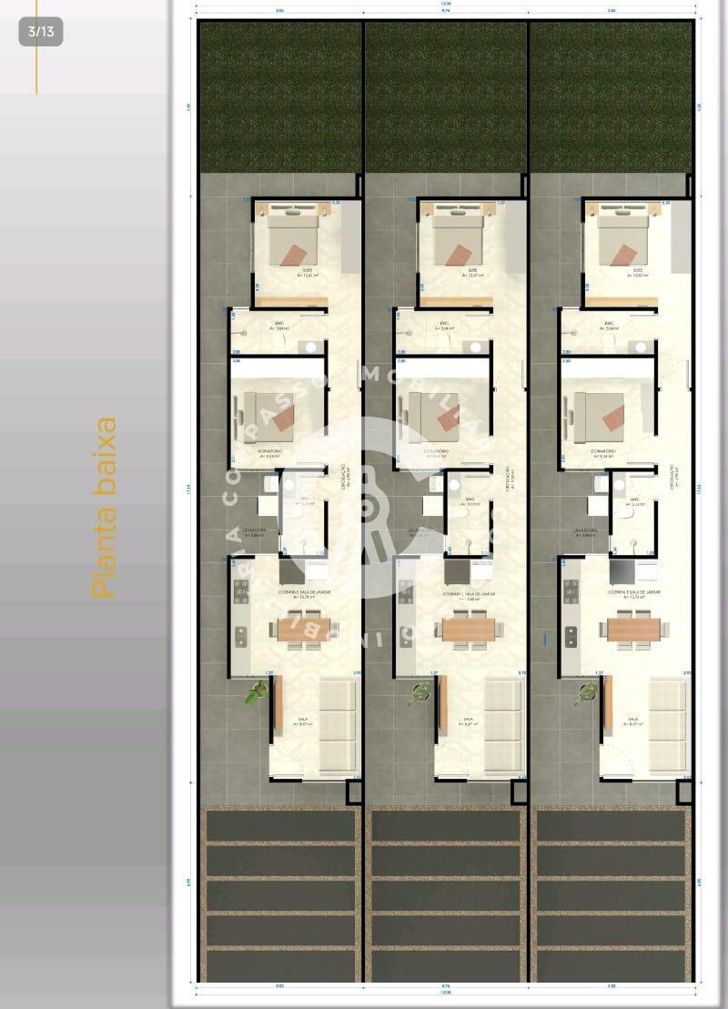Casa com 2 dormitórios à venda, Jardim Ana Cristina, FOZ DO IG...