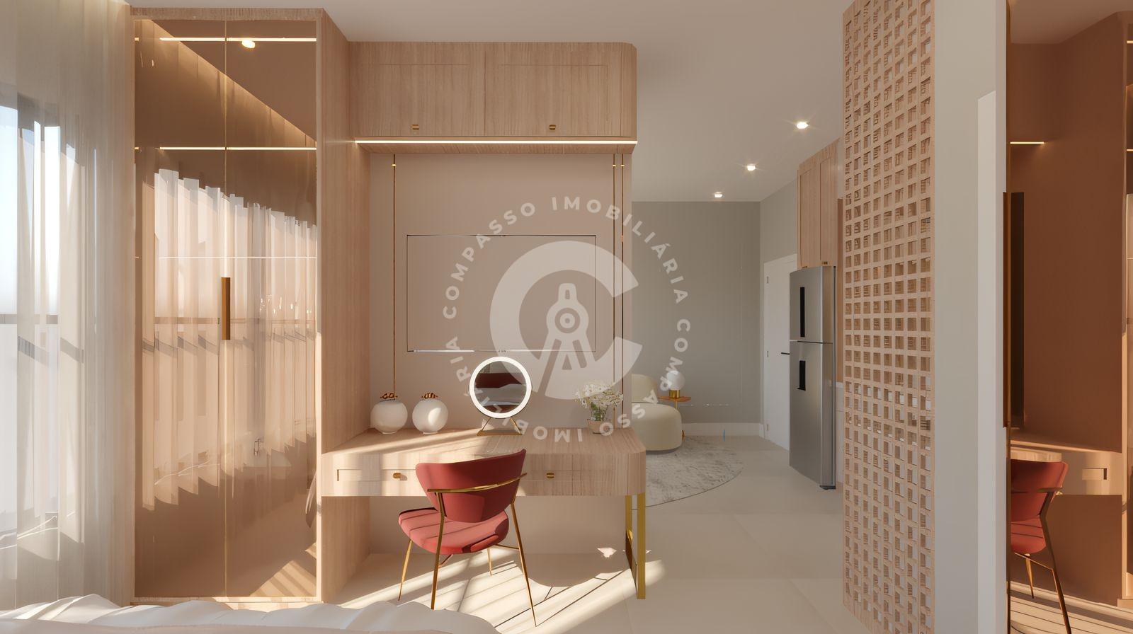 Studios à Venda no Condomínio Asher em Foz do Iguaçu  Rooftop...