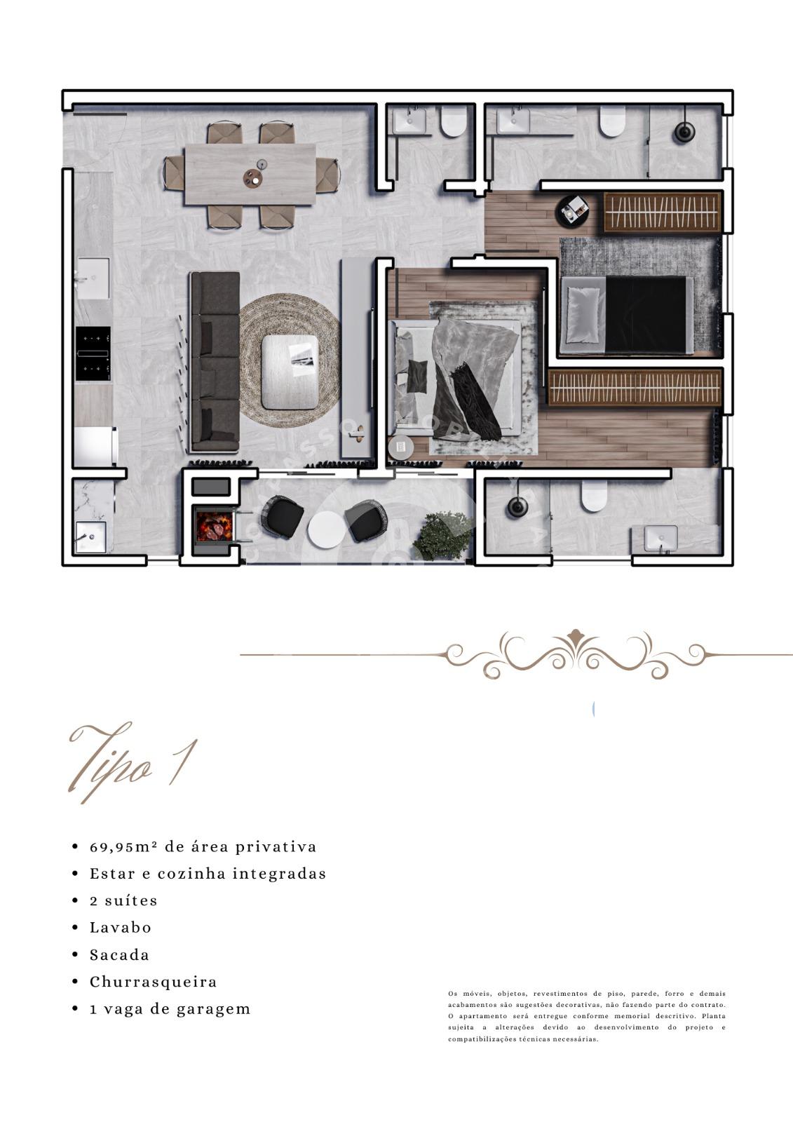 Apartamento à venda, Parque Presidente, FOZ DO IGUACU - PR