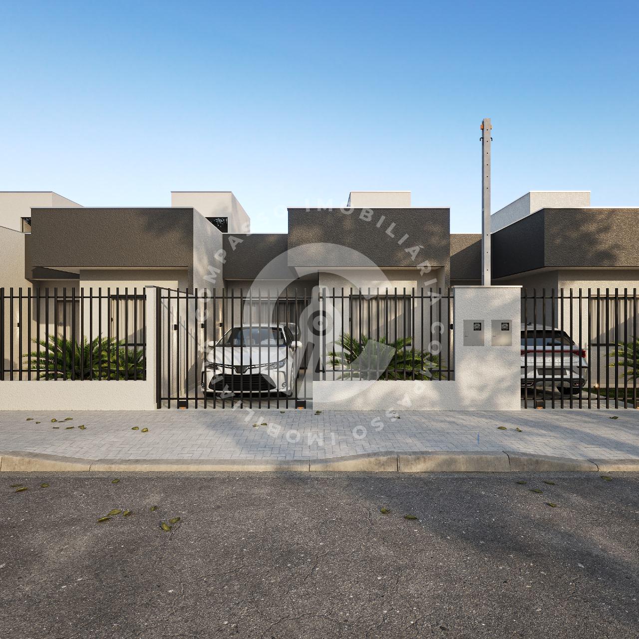 Casa à venda, de esquina com 2 quartos e arquitetura moderna, ...