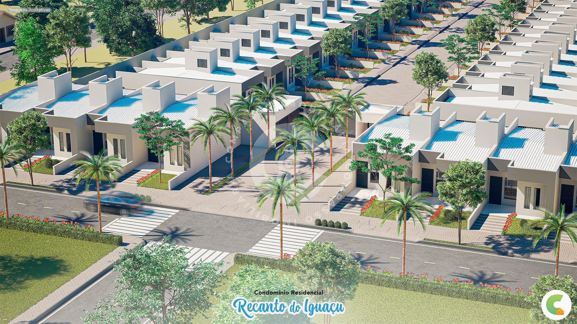 Casa no Condomínio Recanto do Iguaçu à venda no Porto Meira, F...