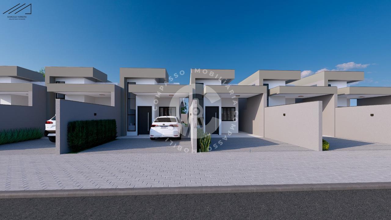 Casas no Campos do Iguaçu com suíte, garagem e projeto moderno.