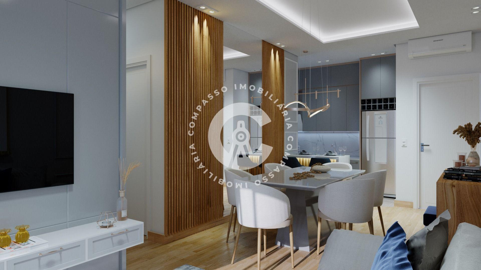 Apartamento com 2 dormitórios sendo 1 suíte, 75m2, Parque Ouro...