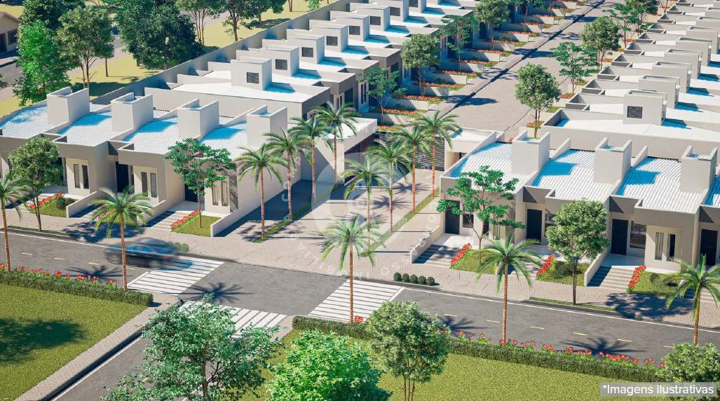 Casa no Condomínio Recanto do Iguaçu à venda no Porto Meira, F...