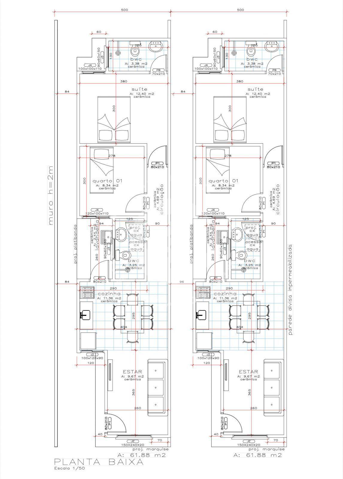 Casa com 2 dormitórios sendo 1 suíte, 61m2, Beverly Falls Park...