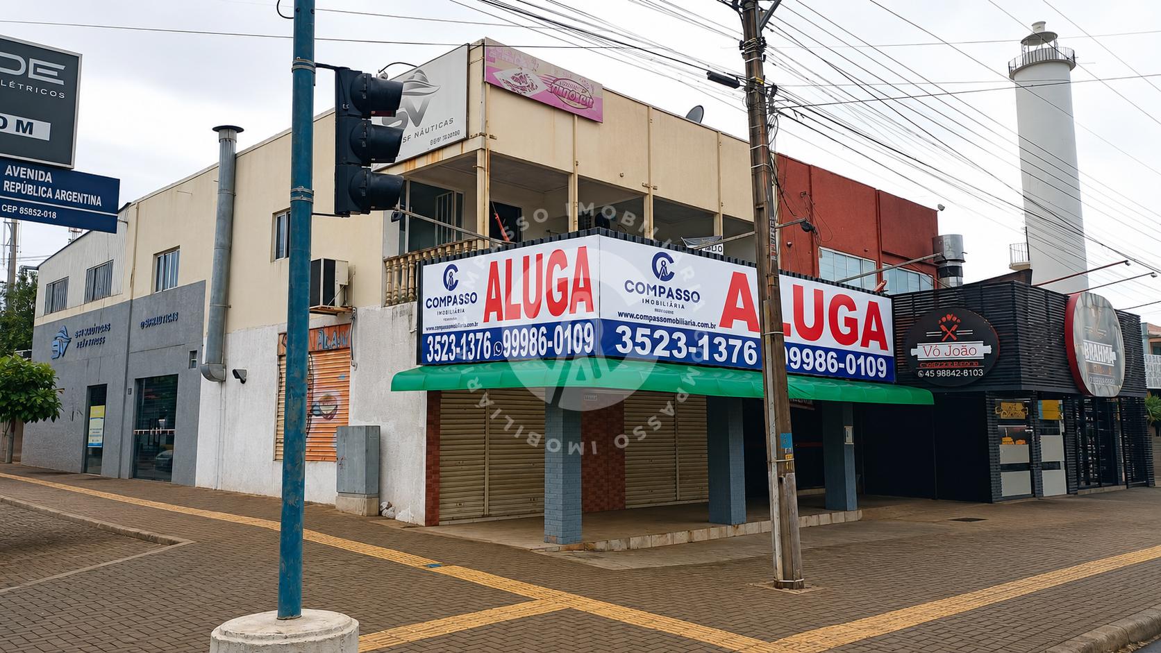 Sala Comercial para locação, Av. Rep. Argentina, com 56m2, Cam...