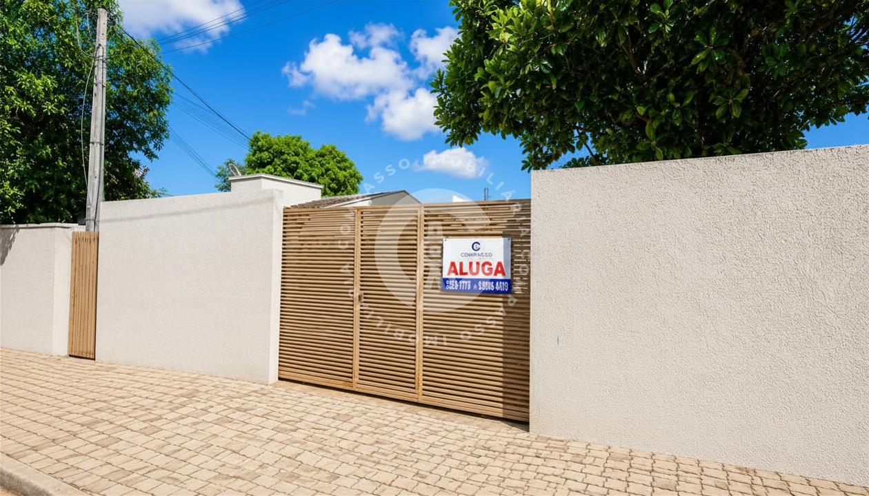 Casa com 02 dormitórios para locação, com 107 m2, Campos do Ig...