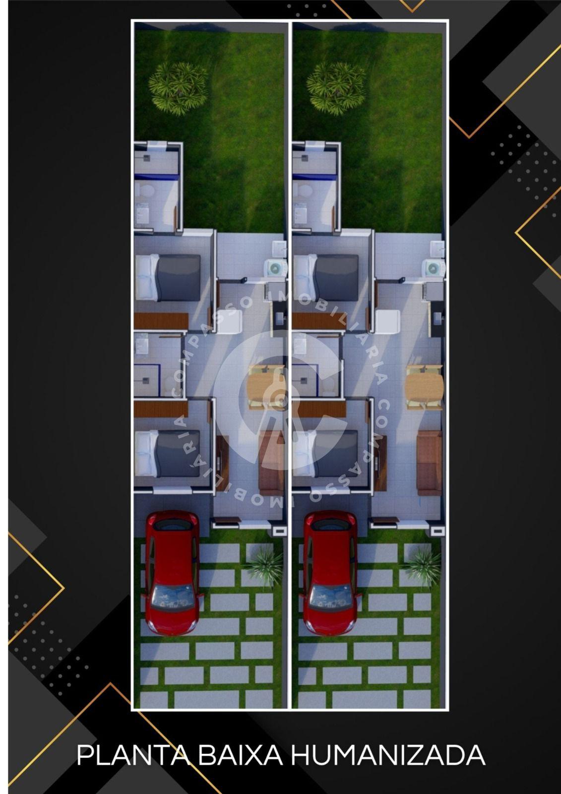 Casa na Planta com 2 Quartos e Suíte no Parque da Lagoa III | ...