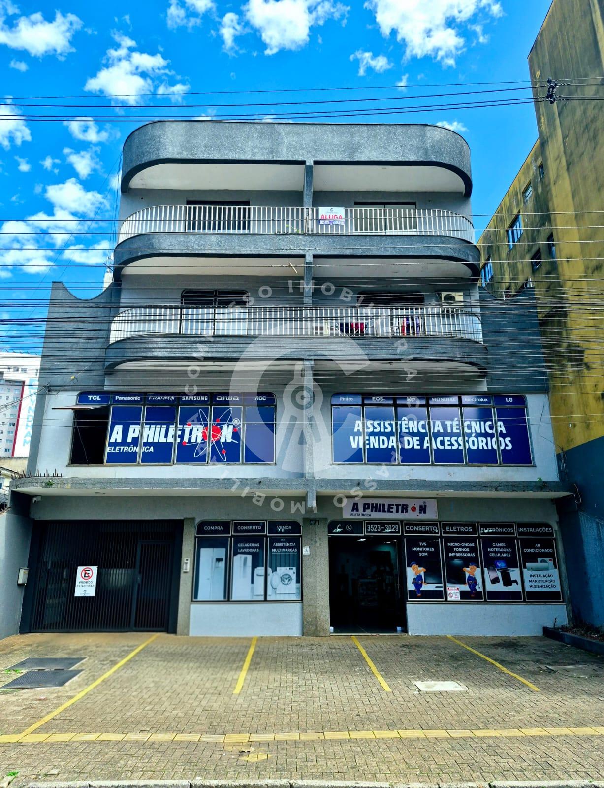 Apartamento com 2 dormitórios para locação no Edif. Darcy Saldanha, 60m² - Centro - Foz do Iguaçu/PR