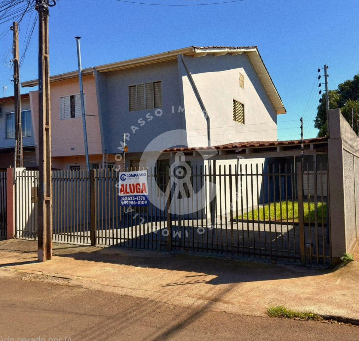 Sobrado com 3 dormitórios para locação no Loteamento João Paulo II, FOZ DO IGUACU - PR