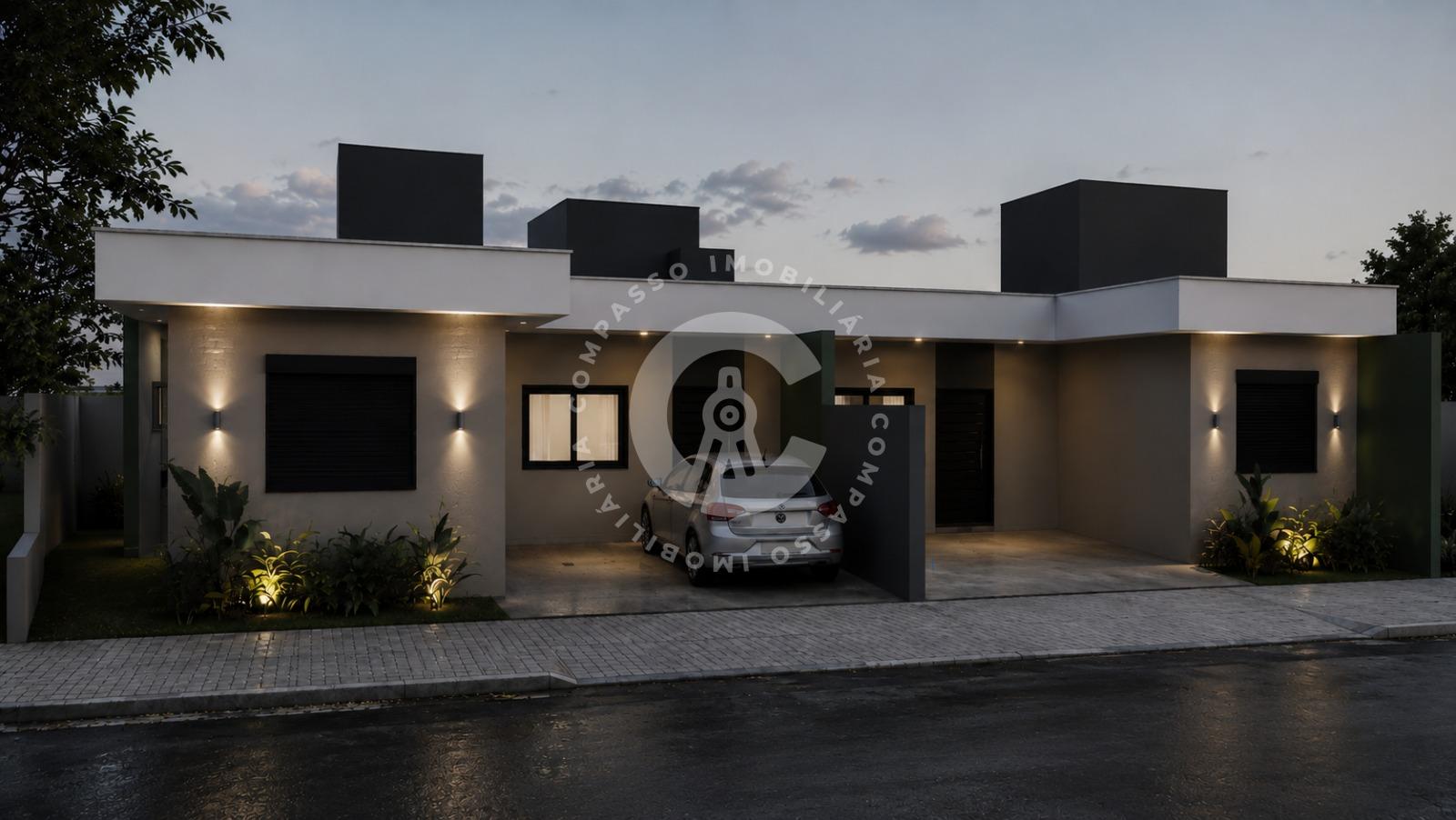 Casa com 2 dormitórios sendo um suíte à venda, Vila Carimã, FO...