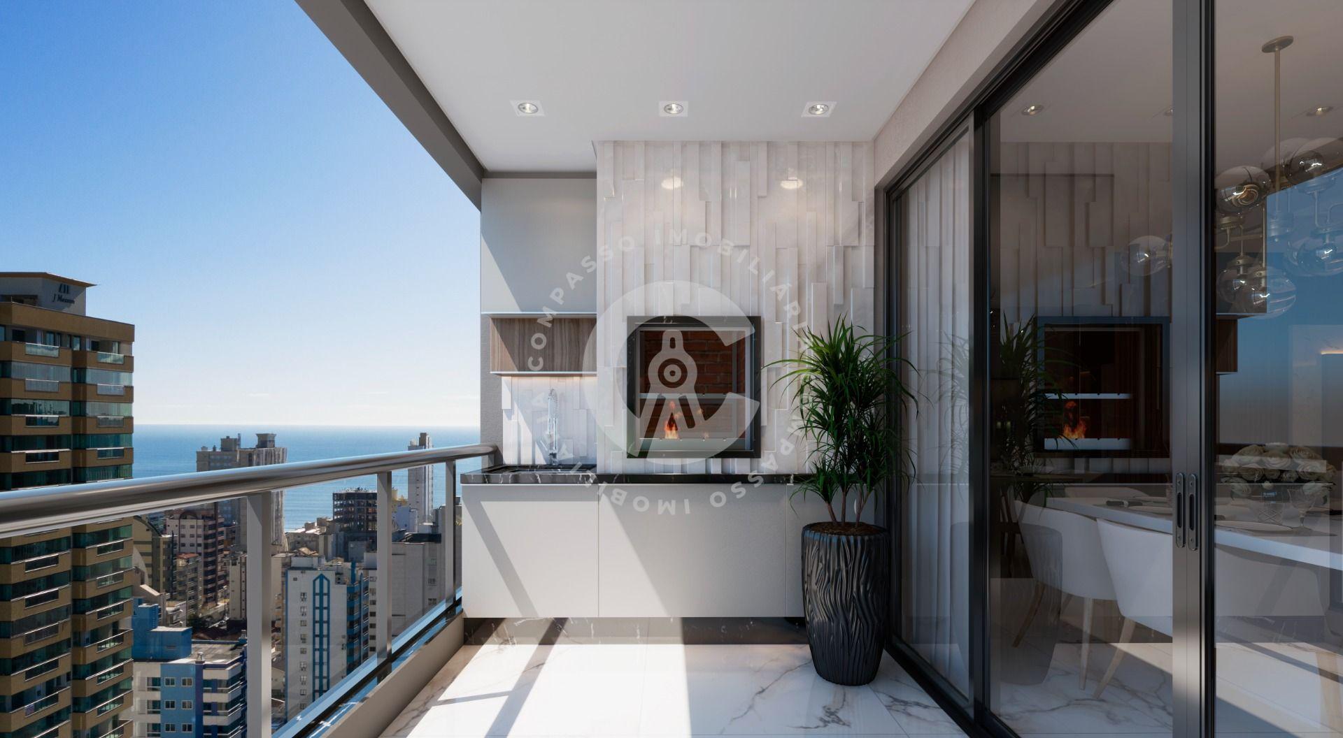 Apto em Meia Praia  3 suítes, churrasqueira, 2 vagas e alto pa...