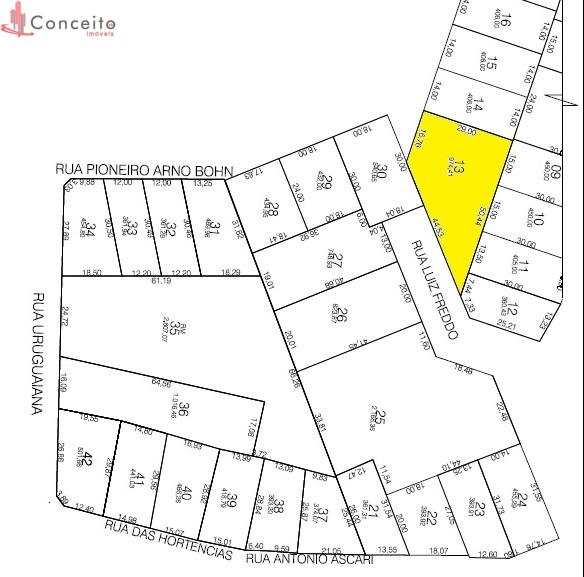 VENDE TERRENO BAIRRO CRISTO RE