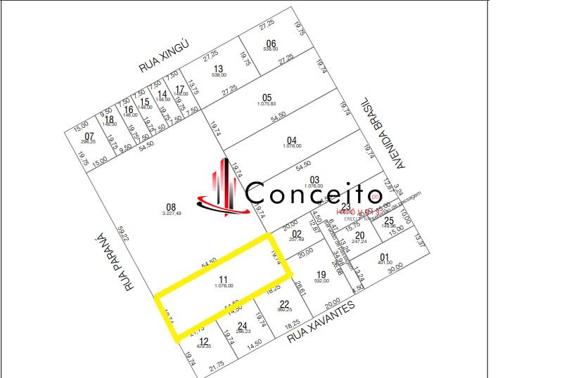 Terreno ? venda, CENTRO, PATO BRANCO - PR
