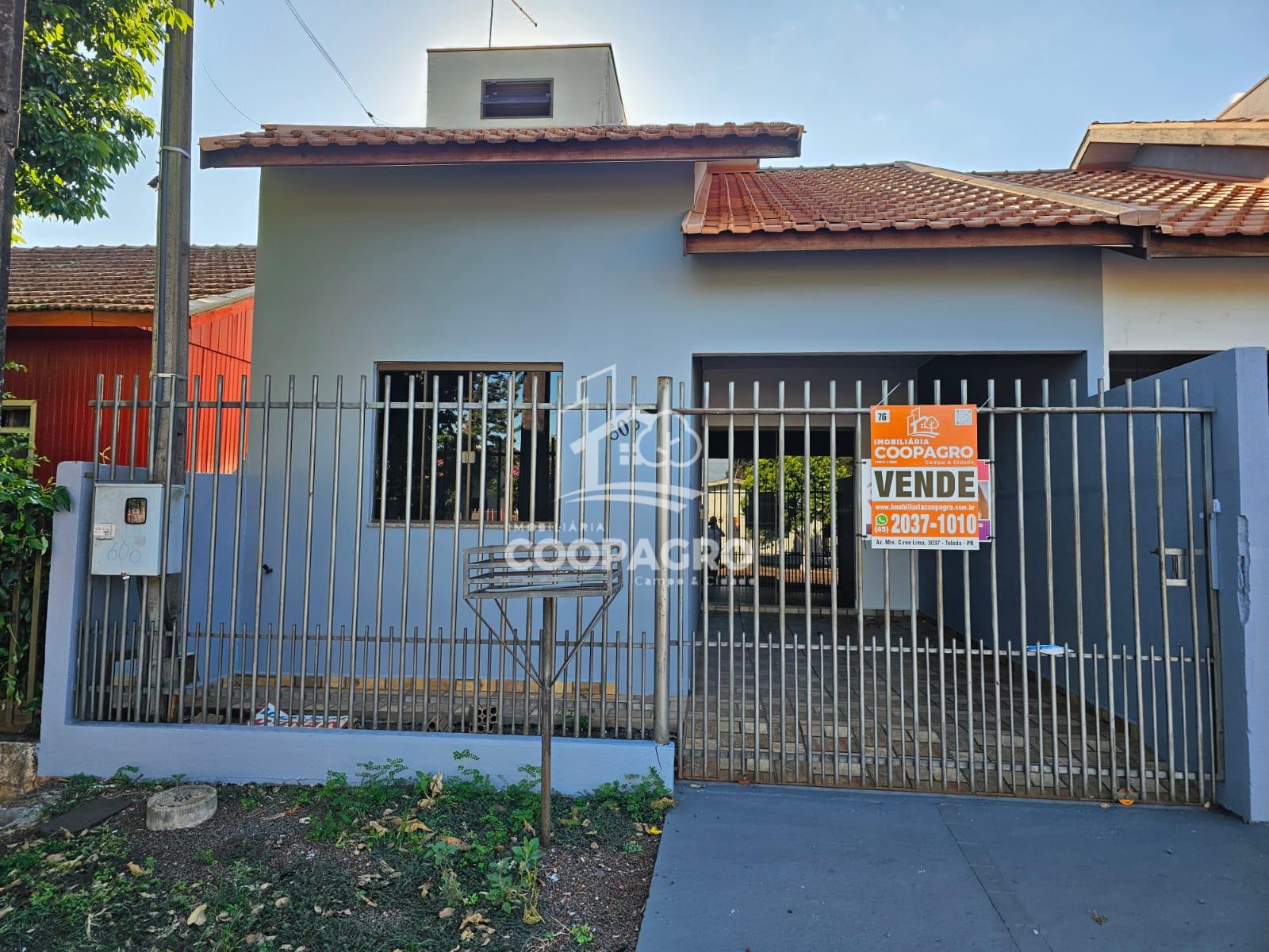 Casa ? venda apta a financiamento, JARDIM COOPAGRO, TOLEDO - PR