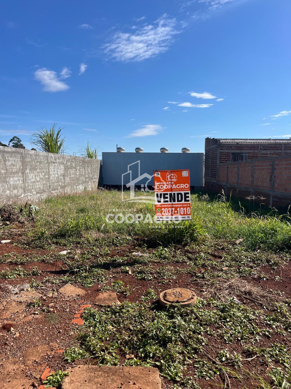 Terreno de 250,00 m2  à venda, JARDIM COOPAGRO, TOLEDO - PR