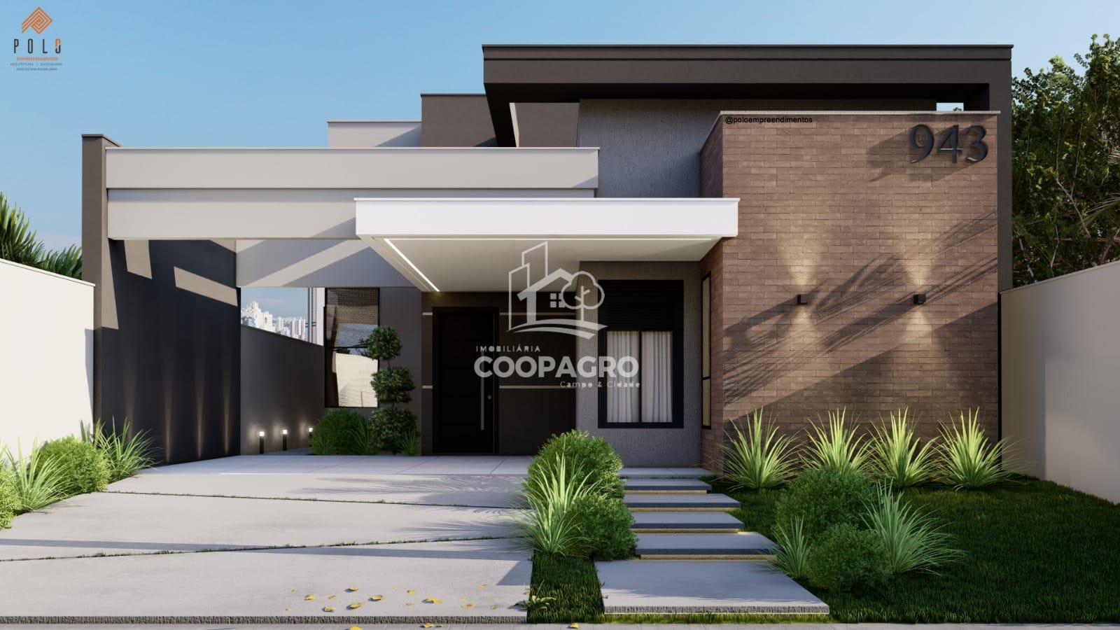 Casa com três dormitórios localizada na Vila Becker - Toledo - PR