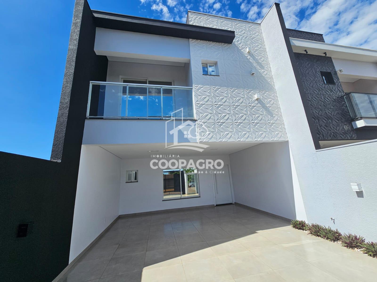 Sobrado localizado no Jardim Conc?rdia - Toledo - PR. com Tr?s...