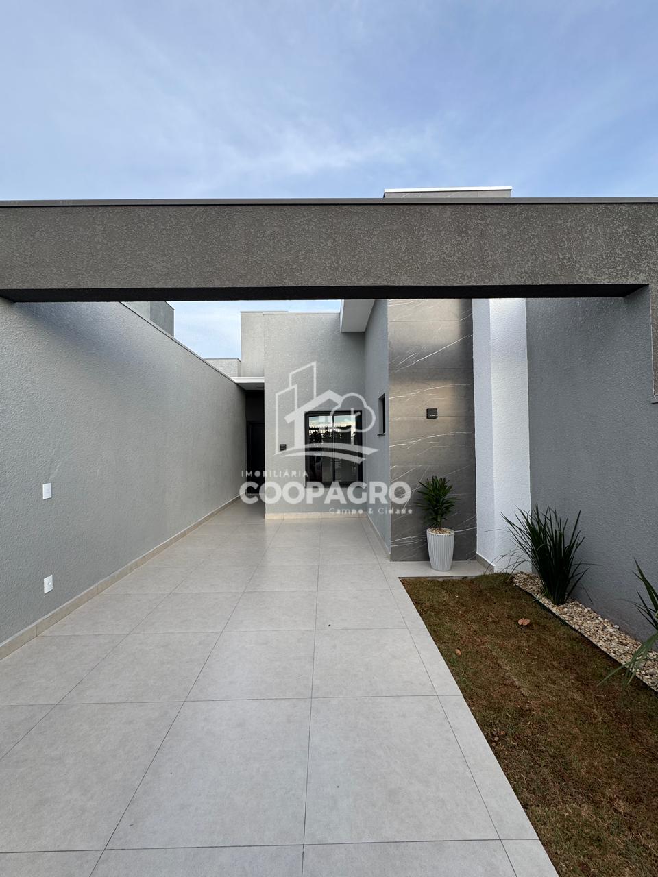 Casa localizada no Loteamento Três Pontos - Jardim Coopagro - ...