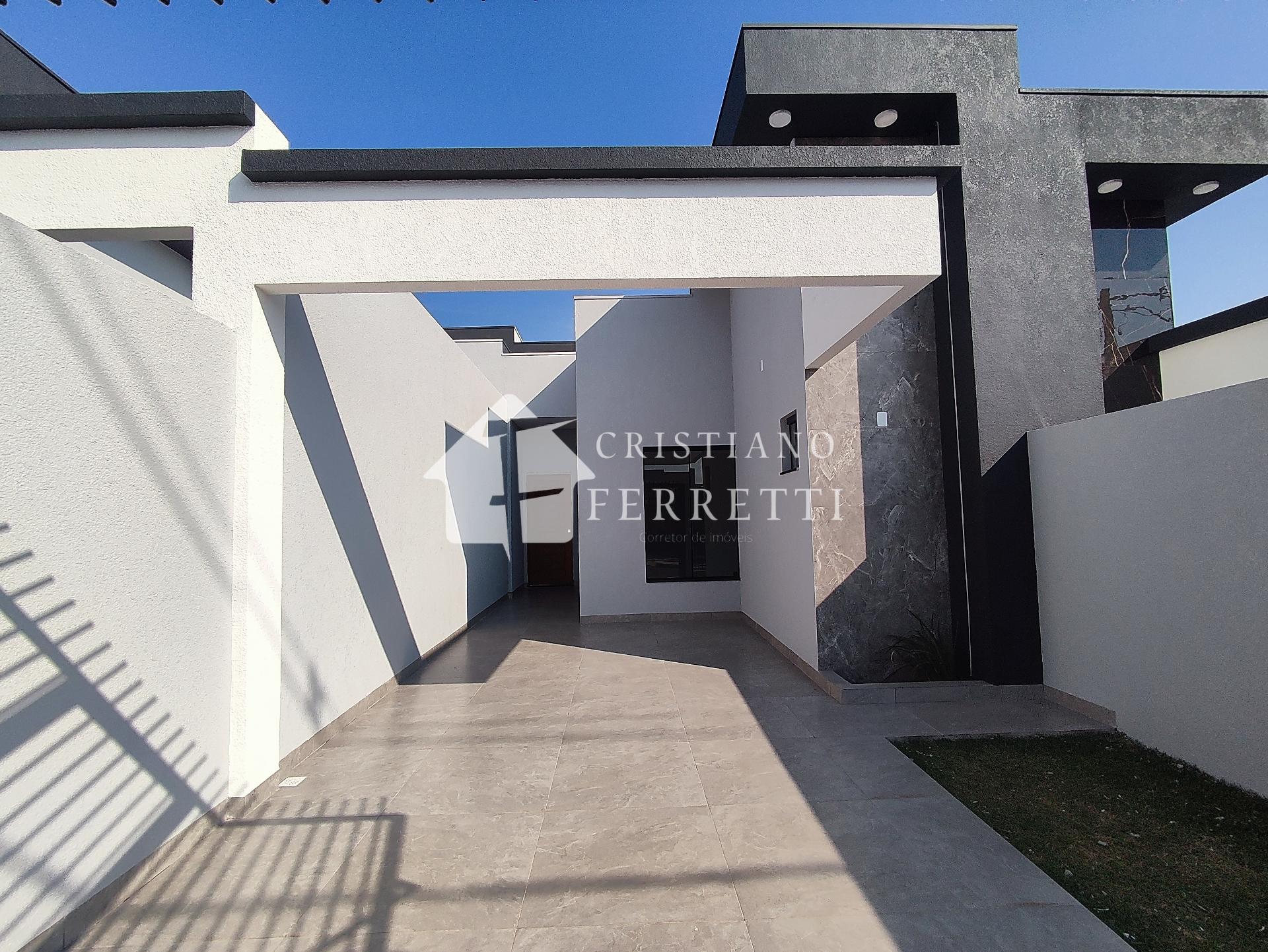 Casa com  suíte e pé direito alto à venda no Jardim Coopagro, ...