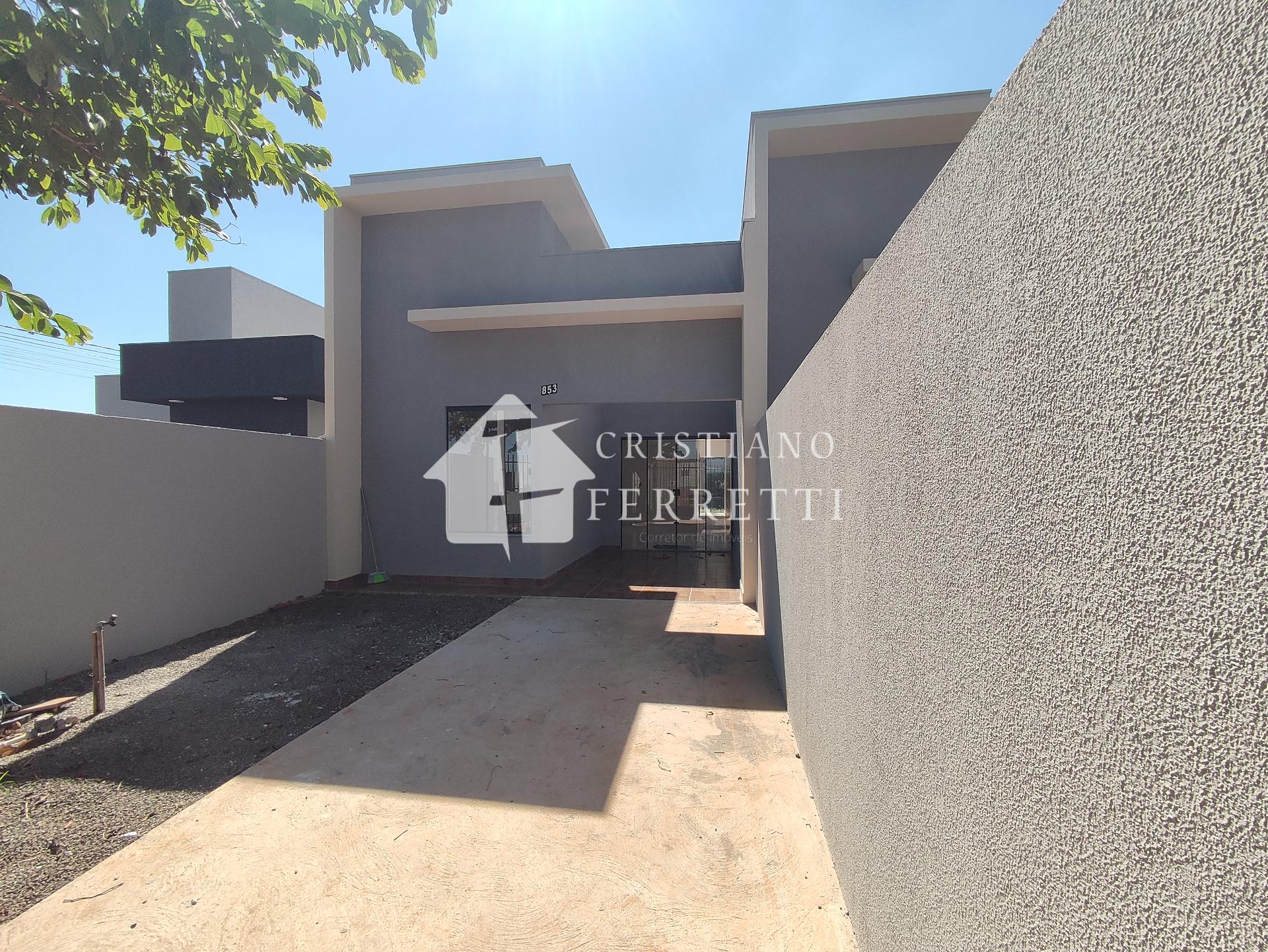 CASA COM 3 QUARTOS EM CONSTRUÇÃO