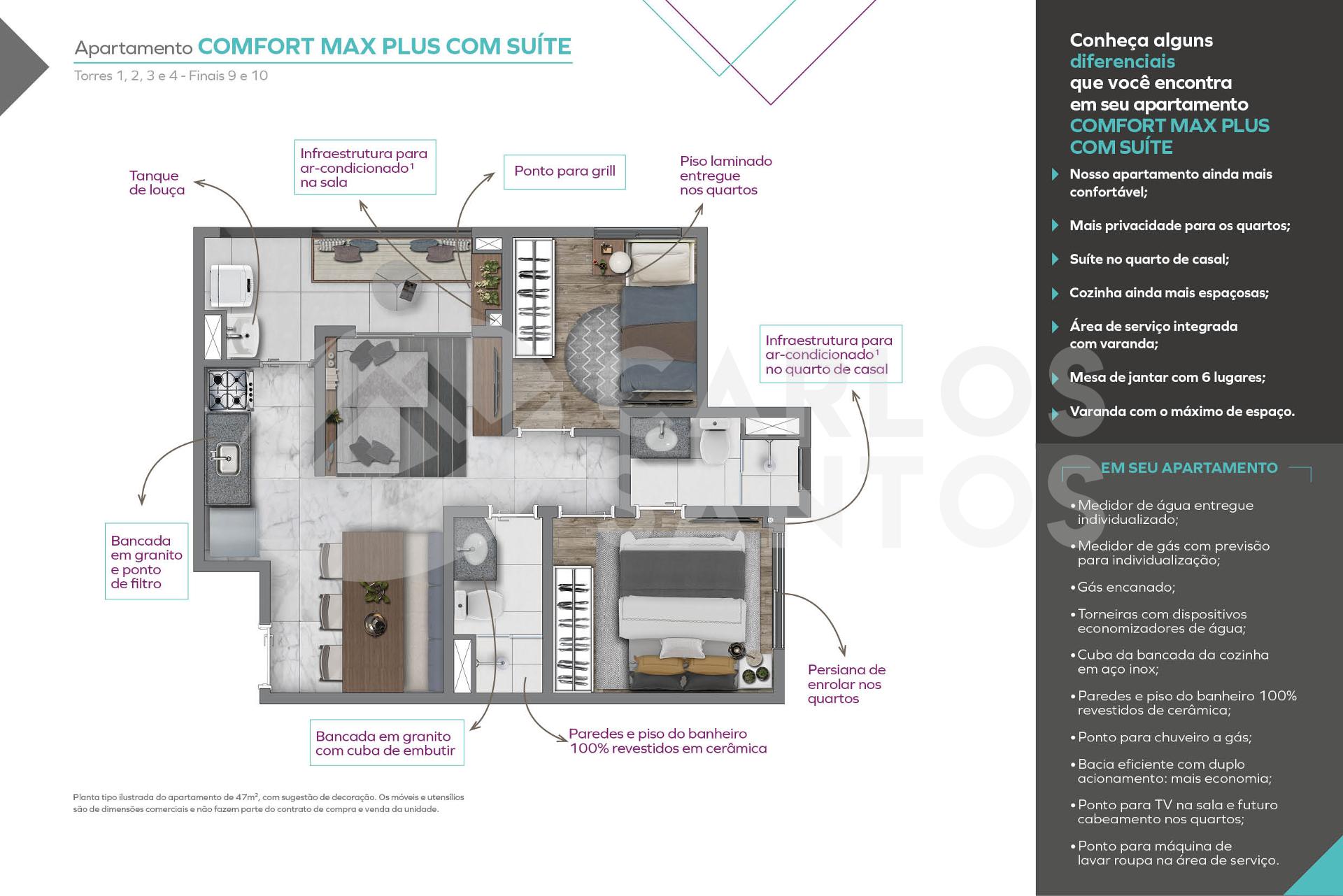 2 Dorms no Vivaz Prime Rio Bonito  Lazer Completo com MCMV na...