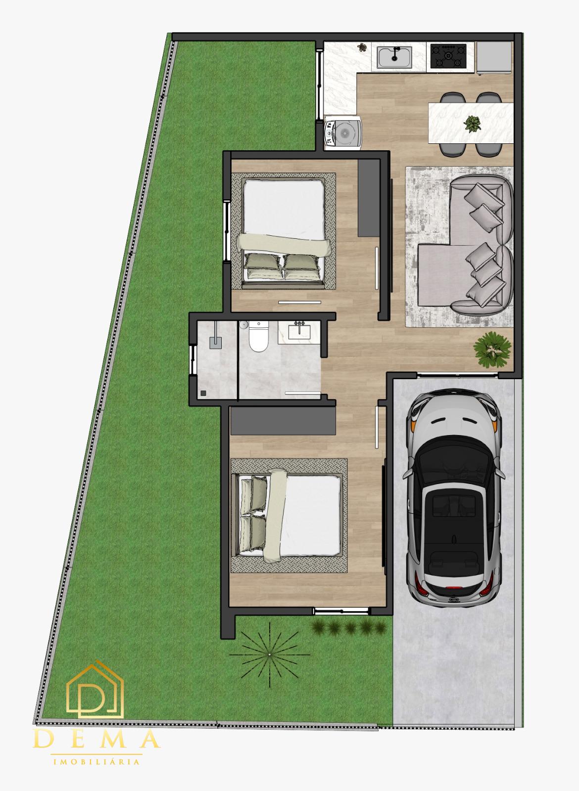 Casa, 2 quartos, 46 m² - Foto 7