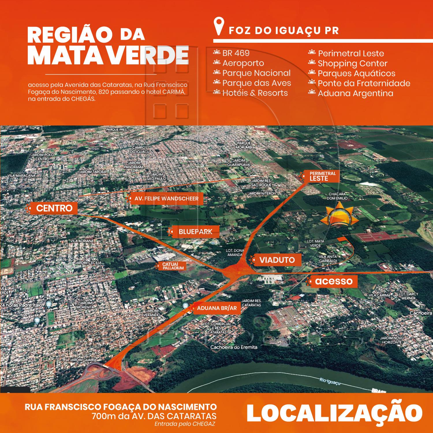 Lote à venda, Loteamento Pôr do Sol, FOZ DO IGUACU - PR