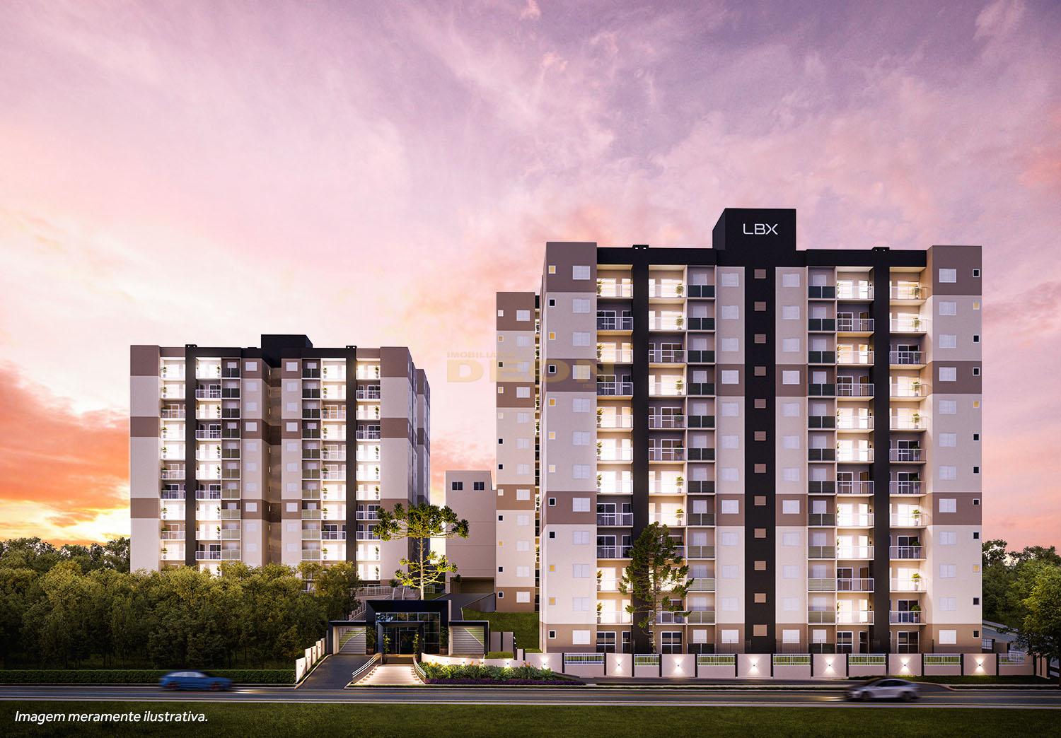 Apartamento na planta com 2 dormitórios, Cancelli, CASCAVEL - PR