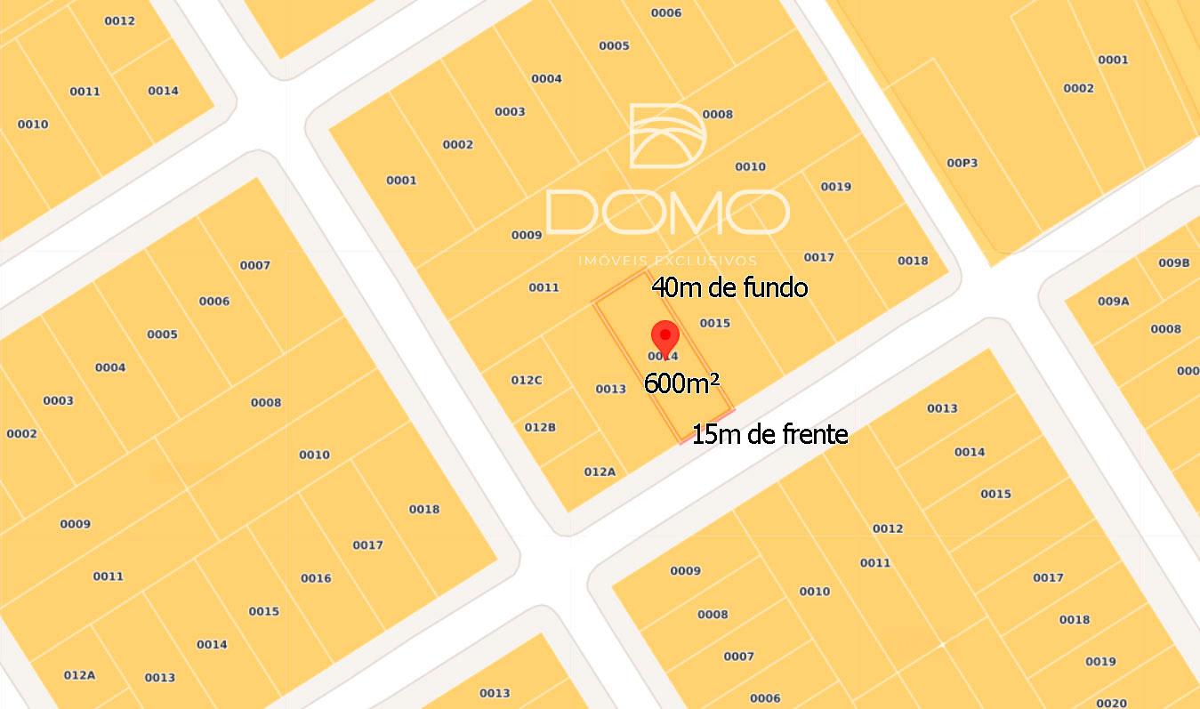 Terreno de 600m  pronto para construir à venda, Country, CASCA...