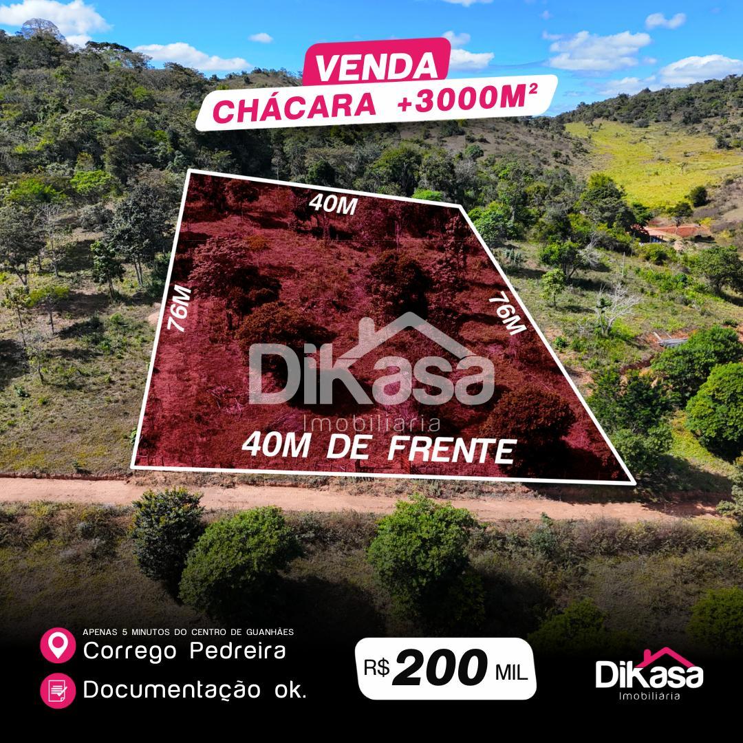Chácara encantadora à venda, CORREGO PEDREIRA, GUANHAES - MG