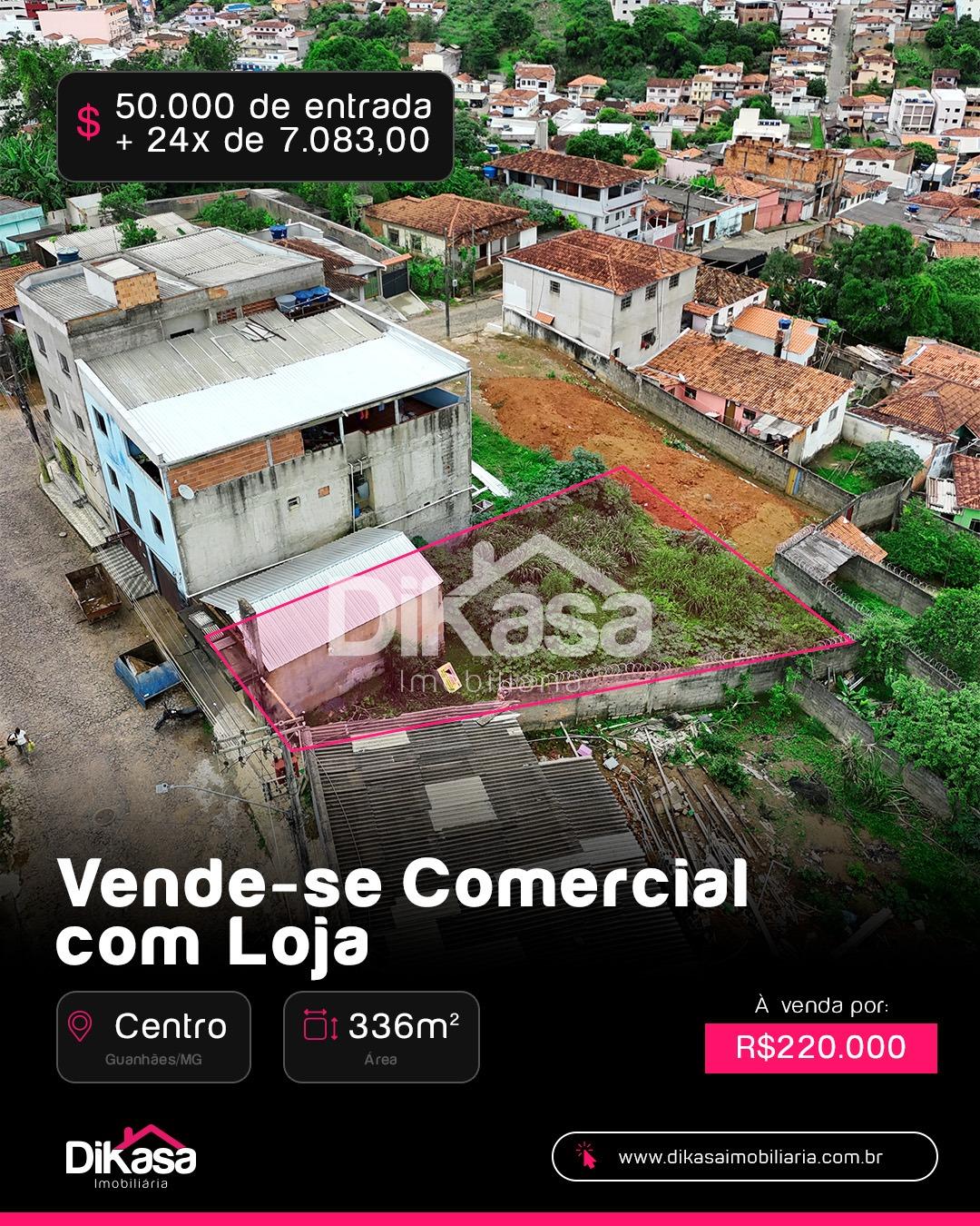 Terreno Comercial à venda, GUANHAES - MG