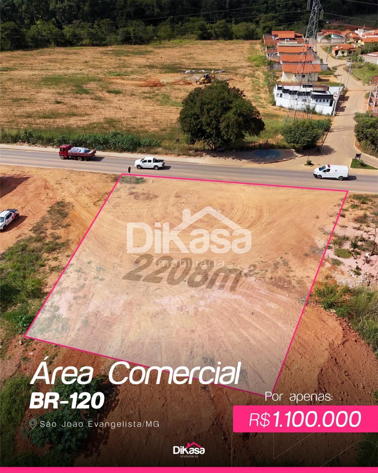 Lote à venda, CENTRO, SAO JOAO EVANGELISTA - MG