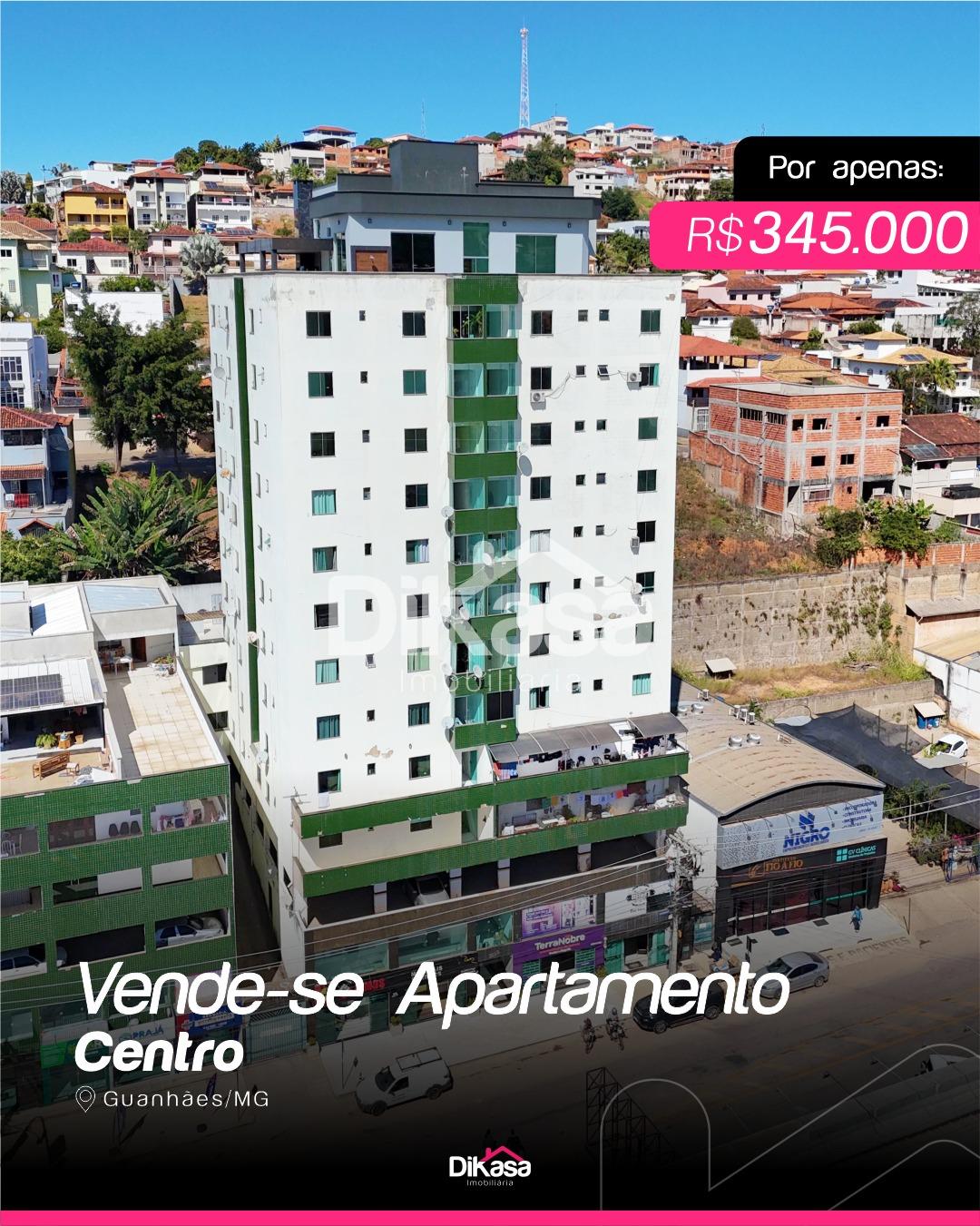 Apartamento à venda, CENTRO, GUANHAES - MG