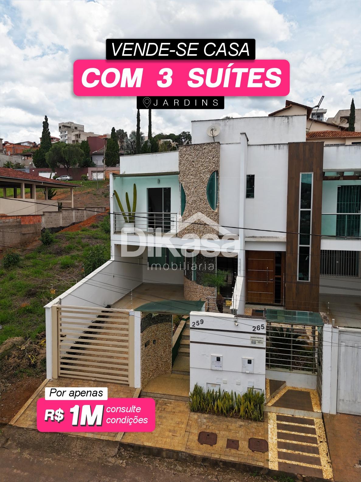 VENDE-SE CASA BAIRRO JARDINS