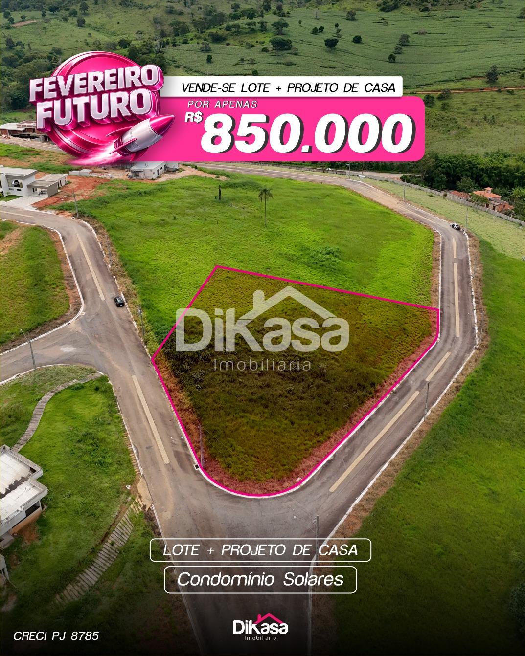 LOTE DISPONÍVEL CONDOMÍNIO SOLARES