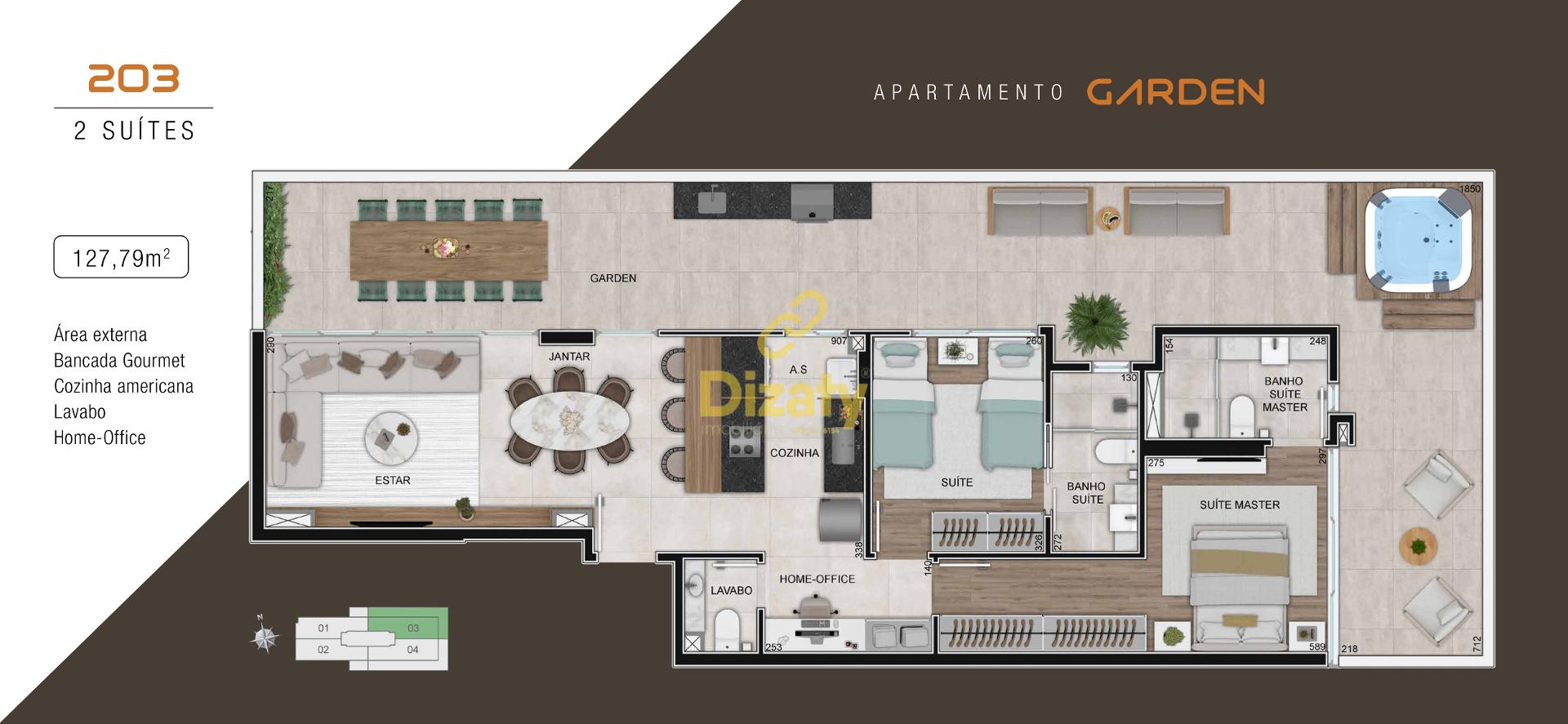 Apartamento, 2 quartos, 73 m² - Foto 13