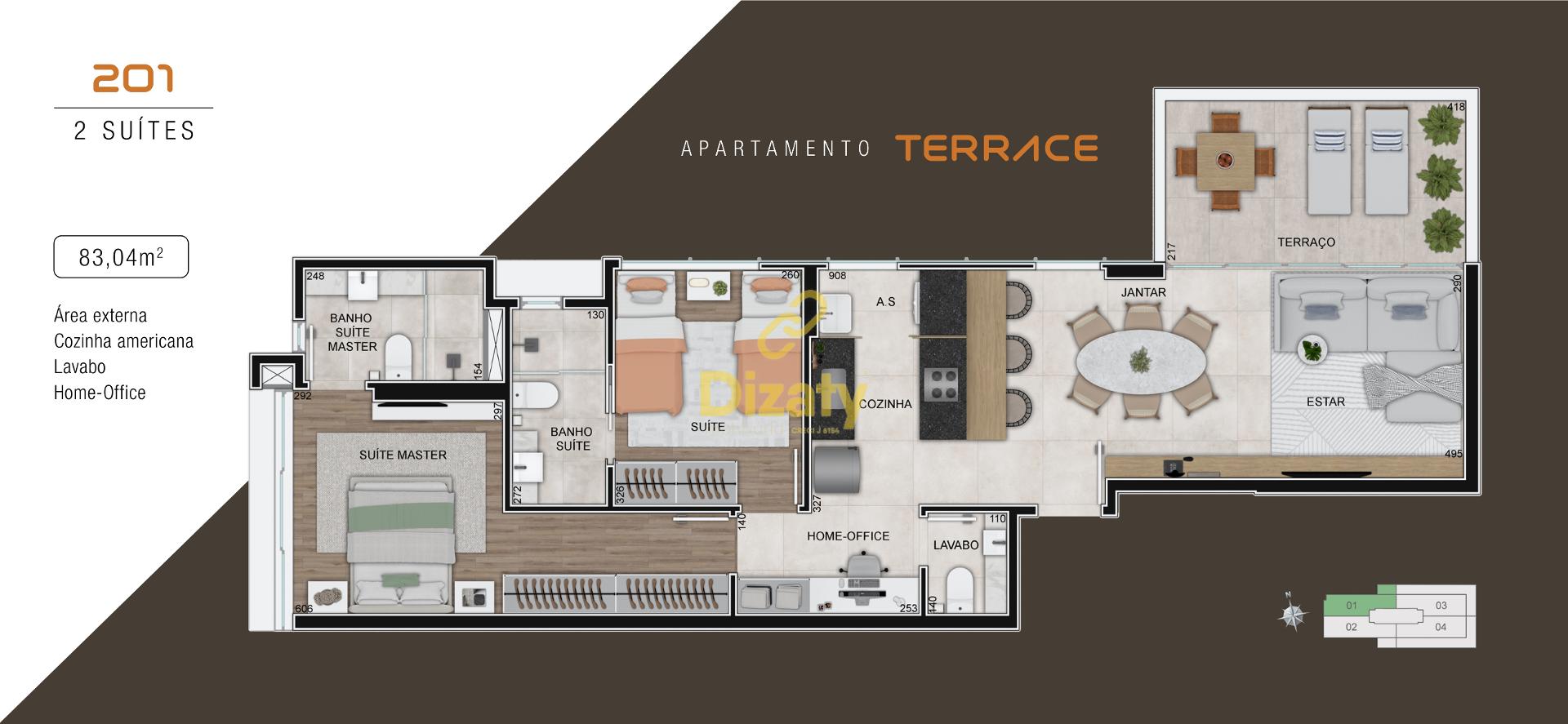 Apartamento, 2 quartos, 73 m² - Foto 14