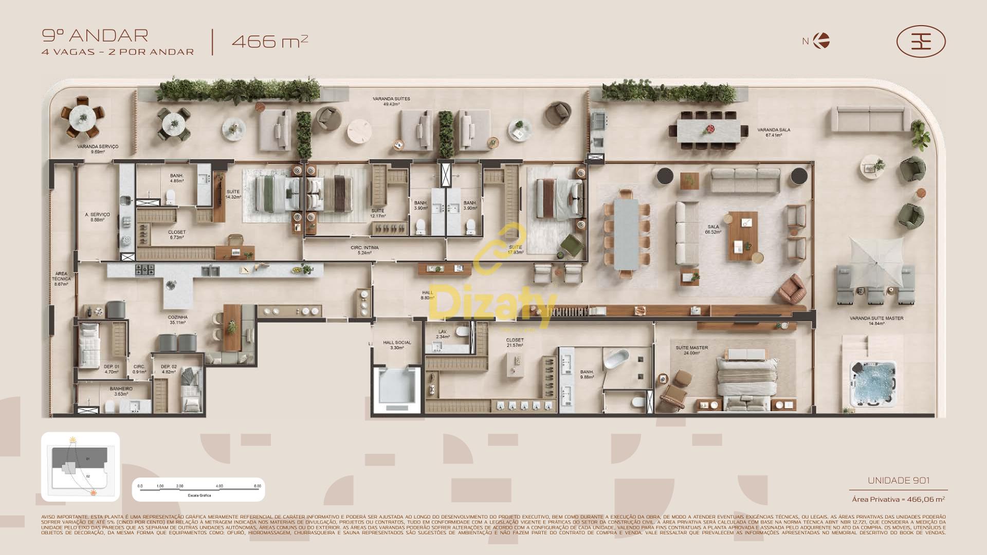 Apartamento, 4 quartos - Foto 34
